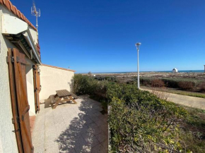 Villa T2+Mezzanine, 6 pers, plage, parking, Port Leucate - FR-1-81-582
